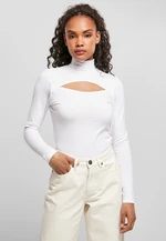 UC Ladies Turtleneck - White