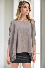 81734 Dewberry Knitwear Womens Poncho-VISION