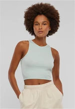 Women's Cropped Rib Top - mint