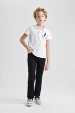 DEFACTO Boy Straight Fit Standard Leg Jean Basic Trousers