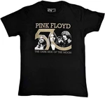 Pink Floyd Ing Band Photo & 50th Logo Unisex Black L