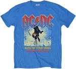 AC/DC T-Shirt Blow Up Your Video Blue L