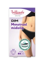 Černé menstruační kalhotky Bellinda MENSTRUAL SLIP NORMAL