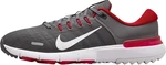 Nike Free Unisex Grey/University Red/Smoke Grey/White 42 Męskie buty golfowe