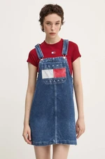 Džínové šaty Tommy Jeans modrá barva, mini, DW0DW18956