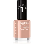 Rimmel Super Gel gelový lak na nehty bez užití UV/LED lampy odstín 022 Shamelessly 12 ml