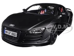 Audi R8 GT Matt Black 1/18 Diecast Model Car by Maisto