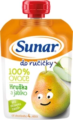 Sunar Do ručičky ovocná kapsička hruška 4m+ 100 g