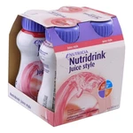 Nutridrink Juice Style s jahodovou příchutí 4 x 200 ml