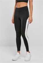 Women's leggings Color Block black/white