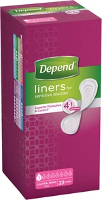 DEPEND Inkontinenční vložky Ultra Mini 22 ks