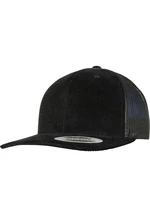 Corduroy Retro Trucker Black