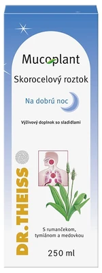 DR. THEISS Mucoplant sirup na dobrú noc skorocelový 250 ml