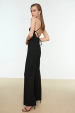 Trendyol Black Back részletes jumpsuit