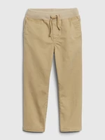 GAP Dětské kalhoty khaki stretch - Kluci