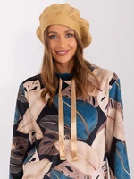 Women's camel beret