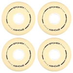 Spokey PU 80 mm Replacement colieska ku korčuliam FREESPO WHITE SET, 4 pcs