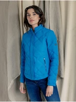 Blue Ladies Quilted Jacket Fransa - Women