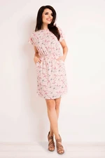 Infinite You Woman's Dress M124 Pink/Pattern