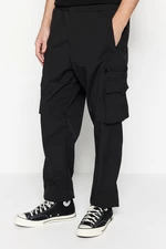 Trendyol Black Men's Jogger Technical Parachute Fabric Trousers TMMNSS23PL00028