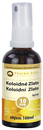 Pharma Activ Koloidní zlato 10 ppm spray 100 ml