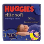 Huggies Elite Soft Pants night 3 6–11 kg 23 ks