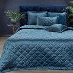 Eurofirany Unisex's Bedspread 386333 Navy Blue