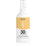 Naif Sun Mineral Sunscreen SPF 30 ochranný sprej na opaľovanie SPF 30 vodeodolný 100 ml