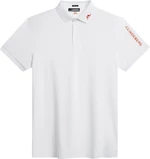 J.Lindeberg Tour Tech Reg Fit Mens Polo White L Polo košile