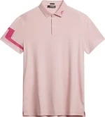 J.Lindeberg Heath Regular Fit Polo Powder Pink XL Polo košile