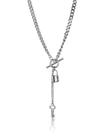 Marc Malone Originální ocelový náhrdelník Payton Silver Necklace MCN23111S