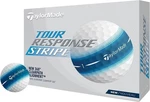 TaylorMade Tour Response Stripe Blue Piłka golfowa