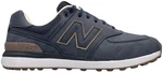 New Balance 574 Greens Mens Golf Shoes Navy/Gum 44