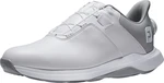 Footjoy ProLite Boa White/White/Grey 44,5 Pánske golfové topánky