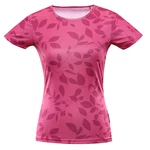 Pink women's T-shirt ALPINE PRO QUATRA