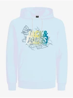 White men's hooded sweatshirt Jack & Jones Map