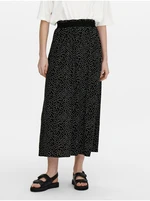 Black polka dot maxi skirt ONLY - Ladies