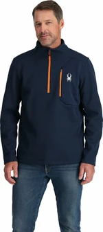 Spyder Mens Bandit 1/2 Zip True Navy L Jumper