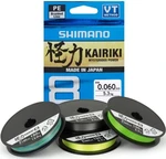 Shimano splétaná šňůra kairiki 8 zelená 150 m - průměr 0,28 mm / nosnost 29,3 kg