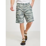Green Men's Patterned Chino Shorts Diesel