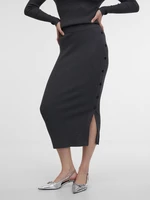 Orsay Women's Grey Midi Sweater Skirt - Women's