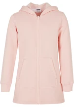 Girls Sweat Parka pink