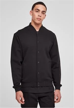 Ultra Heavy Solid College Jacket Black