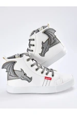 Denokids Dragon Boys White Sneakers Sneakers