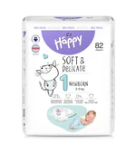 Bella Baby Happy Soft&Delicate 1 Newborn 2–5 kg dětské pleny 82 ks