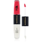 Dermacol 16H Lip Colour dlhotrvajúci rúž a lesk na pery odtieň 36 2x4 ml