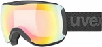 UVEX Downhill 2100 V Black Mat/Variomatic Mirror Rainbow Síszemüvegek