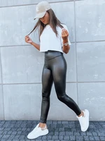 EDIT Black Women Waxed Leggings Dstreet