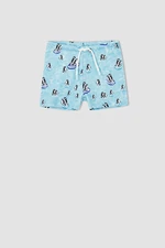 DEFACTO Boy Tie Waist Printed Swimming Shorts