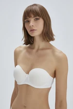 Dagi Ecru Athena Strapless Push-up Bra